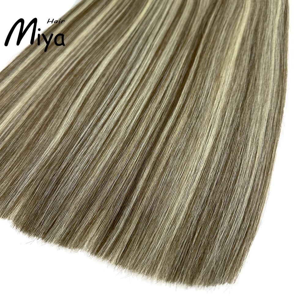 Piano Nano Highlight Hair Virgin Nano Ring Hair Best Quality Double Drawn 100% Cuticle Aligned Human Hair From One Donor 16-30inch Nano Bead Hair Extensions Nano Hair
