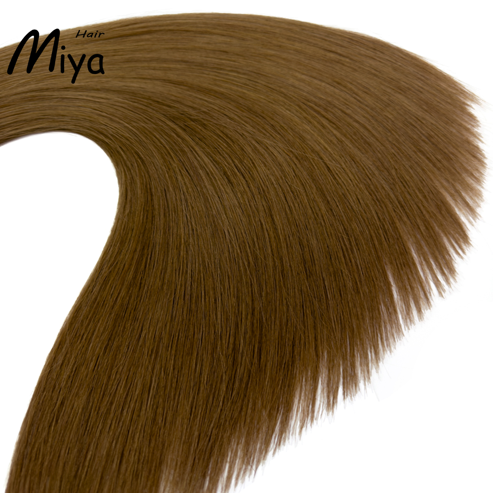 Brown Hair Bundles Best Quality Double Drawn 100% Cuticle Aligned Human Hair Extensions From One Donor Machine Weft Volume Weft Hair Weft Hair Bundles