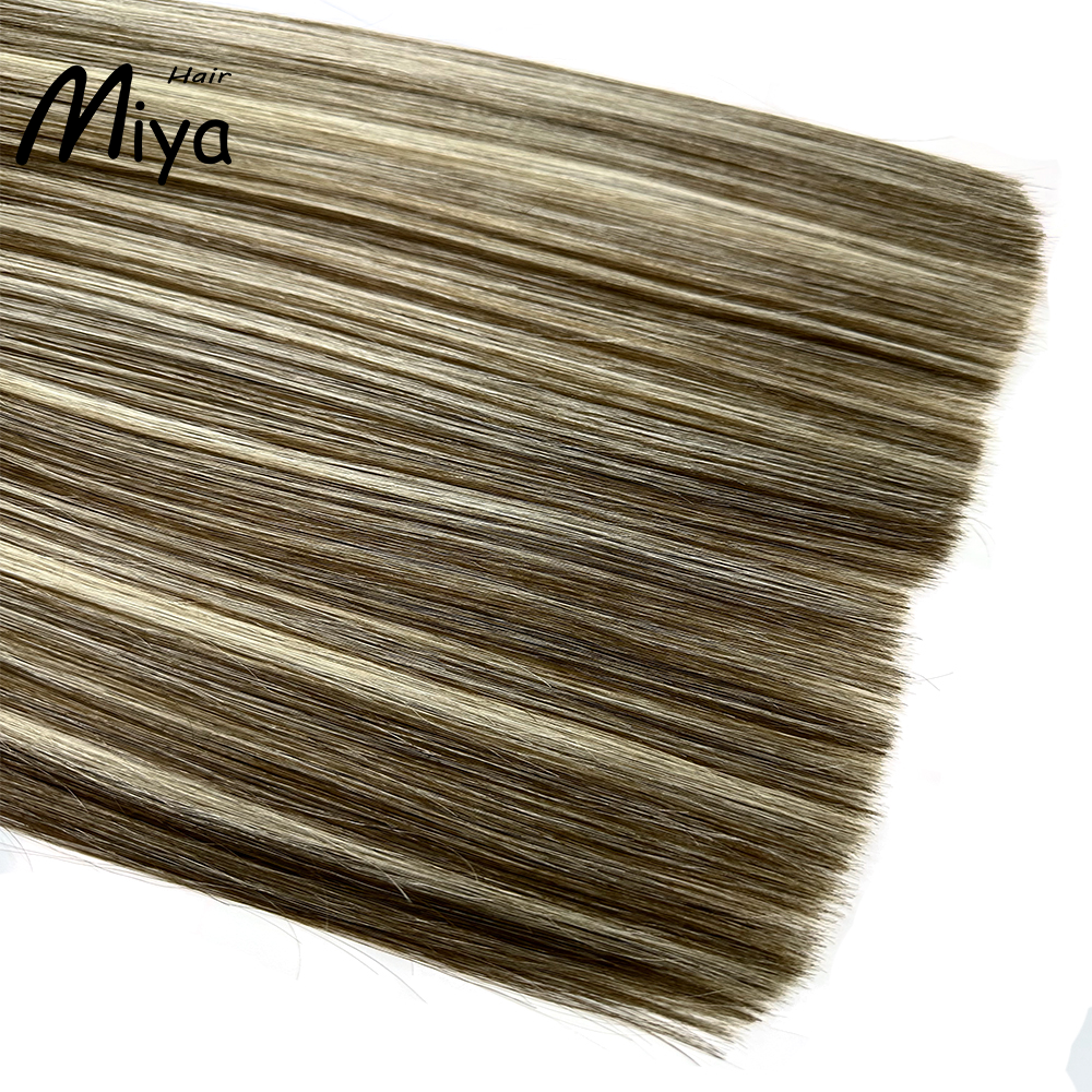 Piano Nano Highlight Hair Virgin Nano Ring Hair Best Quality Double Drawn 100% Cuticle Aligned Human Hair From One Donor 16-30inch Nano Bead Hair Extensions Nano Hair