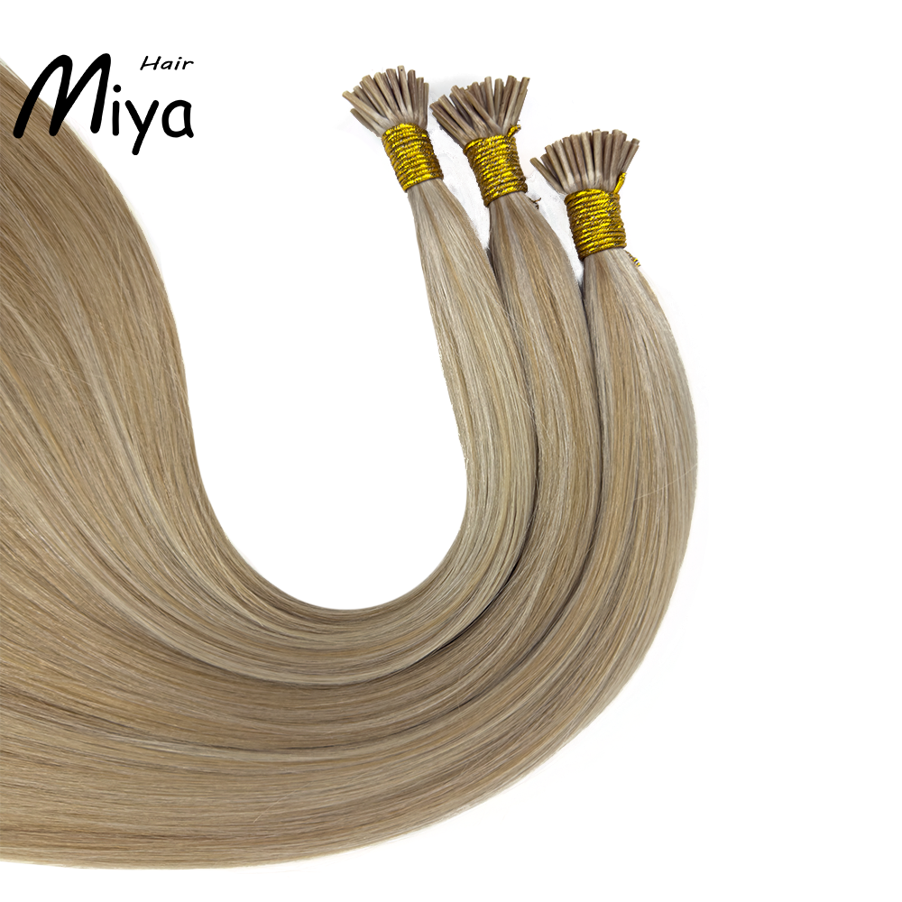 Piano Hair Blonde Highlight I Tip Hair Best Quality Double Drawn 100% Cuticle Aligned Human Hair From One Donor 16-30inch Virgin Hair