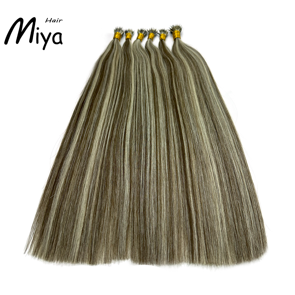 Piano Nano Highlight Hair Virgin Nano Ring Hair Best Quality Double Drawn 100% Cuticle Aligned Human Hair From One Donor 16-30inch Nano Bead Hair Extensions Nano Hair