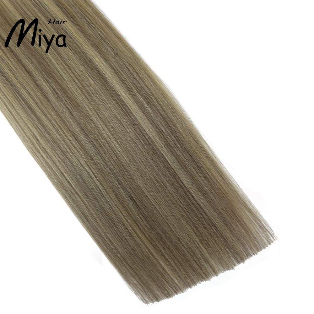 Piano Nano Highlight Virgin Hair Nano Ring Hair Best Quality Double Drawn 100% Cuticle Aligned Human Hair From One Donor 16-30inch Nano Bead Hair Extensions Nano Hair