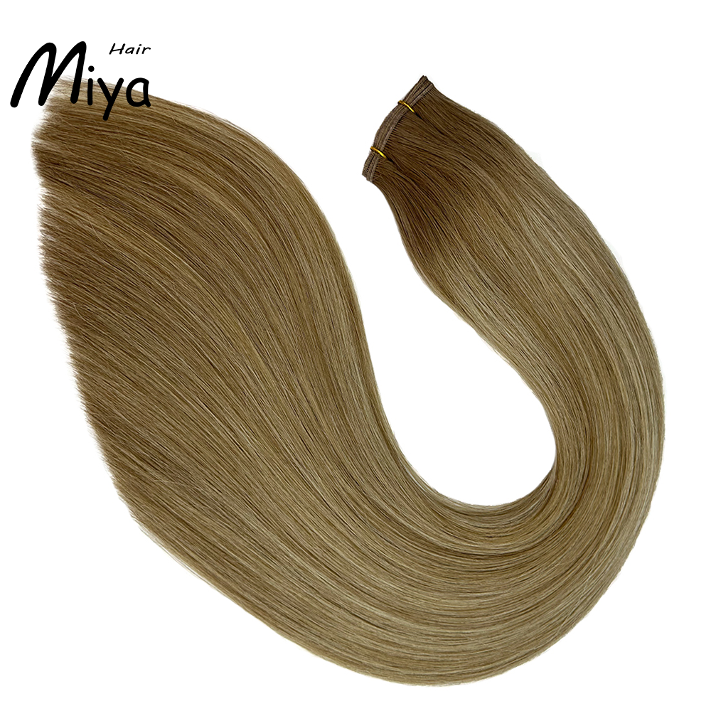 Balayage Hair Ombre Highlight Genius Weft From One Donor Best Quality Double Drawn 100% Cuticle Aligned Human Hair Extensions 16-30inch