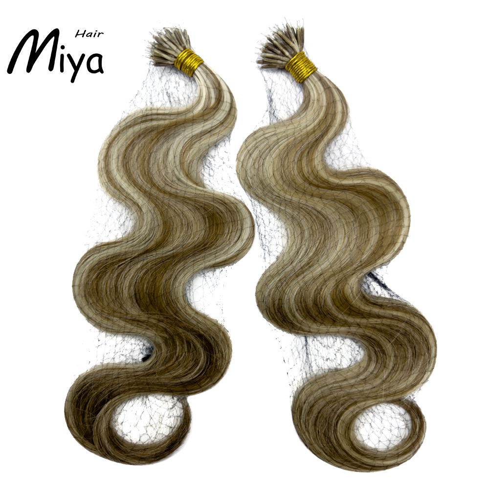 Piano Nano Highlight Virgin Hair Body Wave Nano Ring Hair Best Quality Double Drawn 100% Cuticle Aligned Human Hair From One Donor 16-30inch Nano Bead Hair Extensions Nano Hair