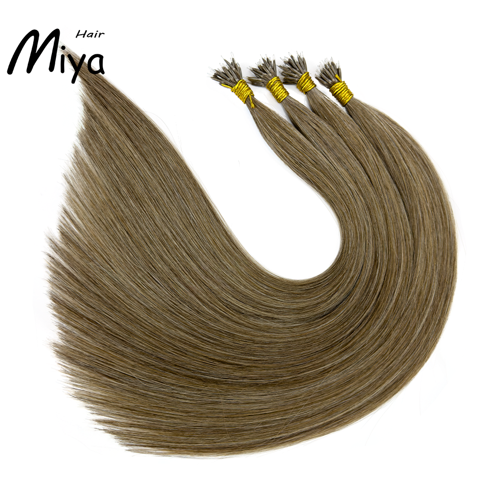 Mixed Hair Virgin Hair Nano Ring Hair Best Quality Double Drawn 100% Cuticle Aligned Human Hair From One Donor 16-30inch Nano Bead Hair Extensions Nano Hair