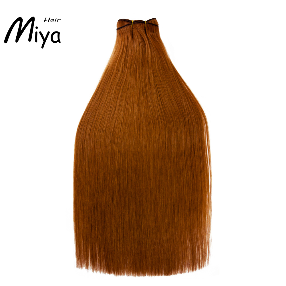 Copper Hair Bundles Copper Bundles Best Quality Double Drawn From One Donor 100% Cuticle Aligned Human Hair Extensions Machine Weft Volume Weft Hair Weft Hair Bundles