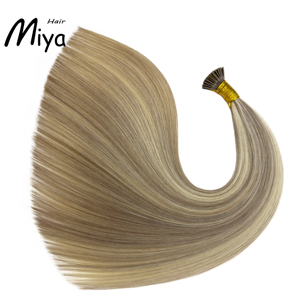 Piano Blonde Highlight I Tip Hair Best Quality Double Drawn 100% Cuticle Aligned Human Hair From One Donor 16-30inch Virgin Hair