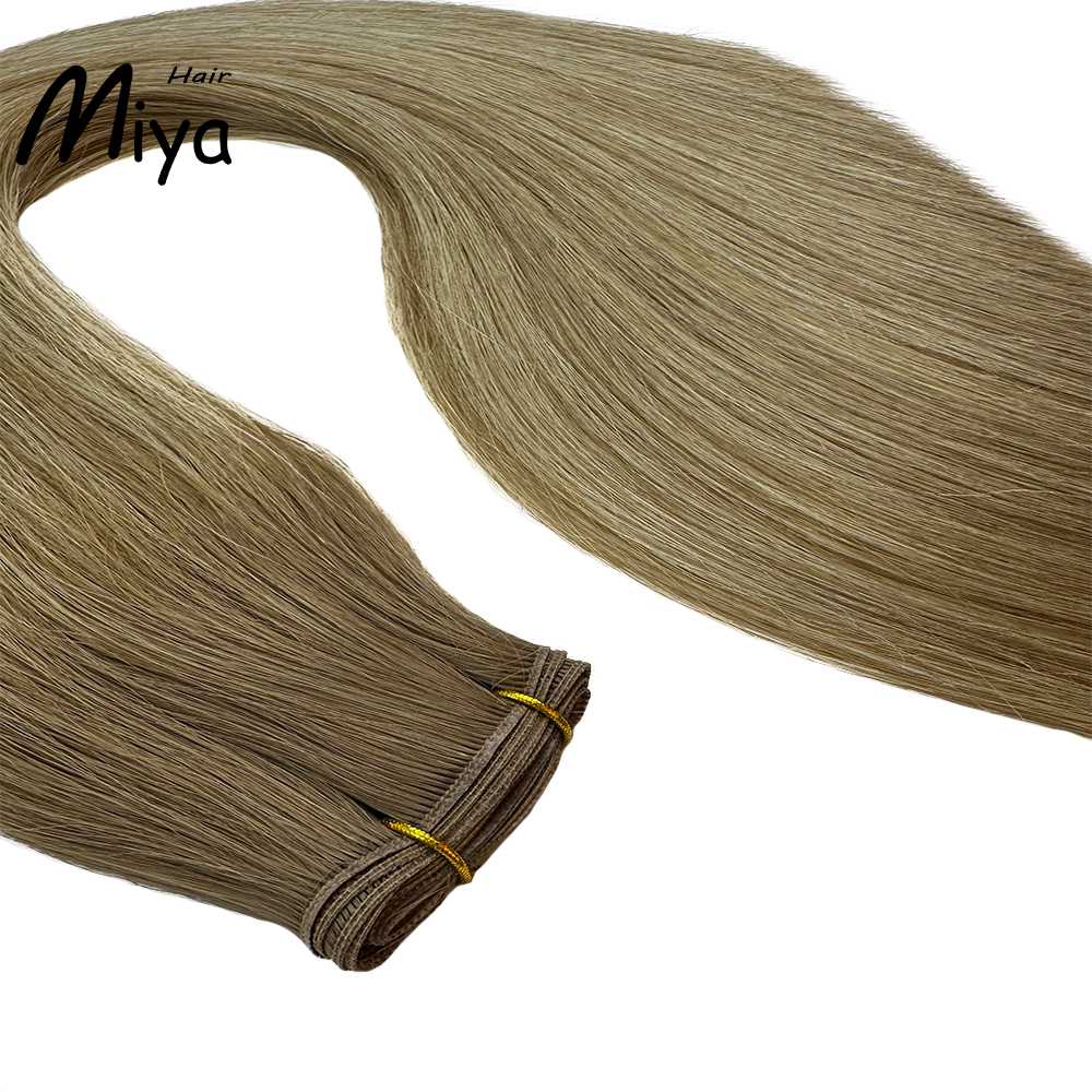 Balayage Hair Ombre Highlight Genius Weft From One Donor Best Quality Double Drawn 100% Cuticle Aligned Human Hair Extensions 16-30inch