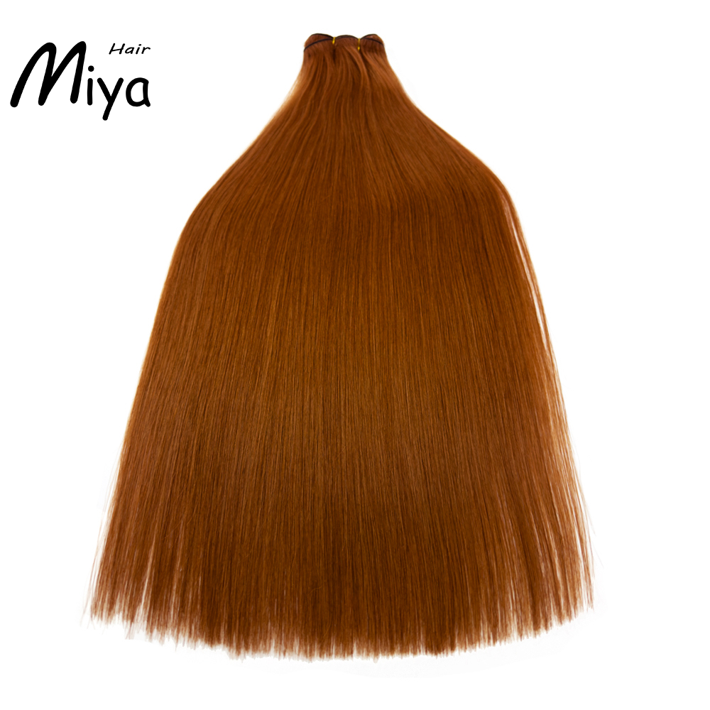 Copper Hair Bundles Copper Bundles Best Quality Double Drawn From One Donor 100% Cuticle Aligned Human Hair Extensions Machine Weft Volume Weft Hair Weft Hair Bundles