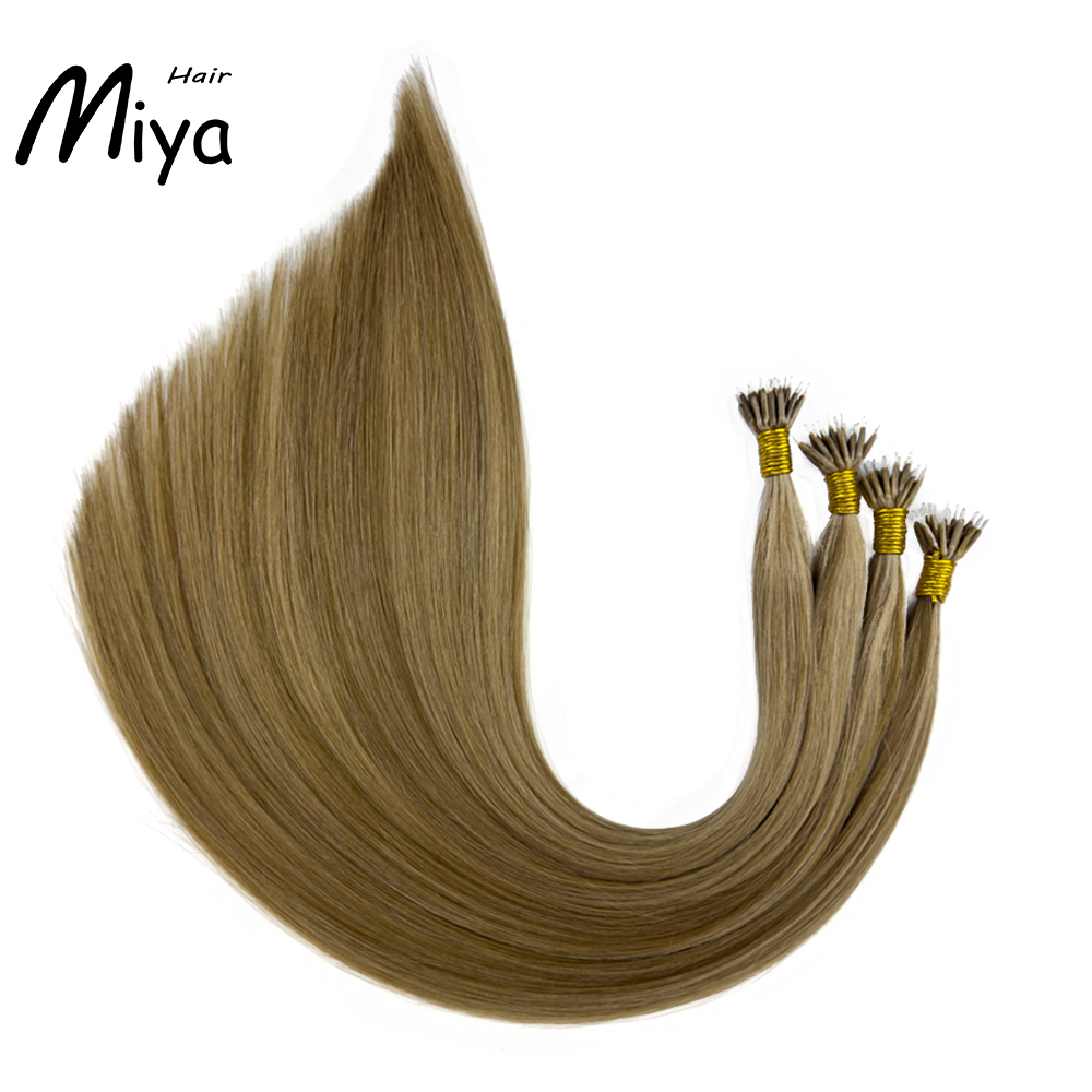 Piano Nano Highlight Brown Virgin Hair Nano Ring Hair Best Quality Double Drawn 100% Cuticle Aligned Human Hair From One Donor 16-30inch Nano Bead Hair Extensions Nano Hair