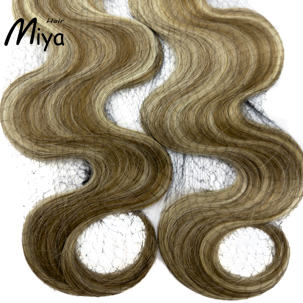 Piano Nano Highlight Virgin Hair Body Wave Nano Ring Hair Best Quality Double Drawn 100% Cuticle Aligned Human Hair From One Donor 16-30inch Nano Bead Hair Extensions Nano Hair