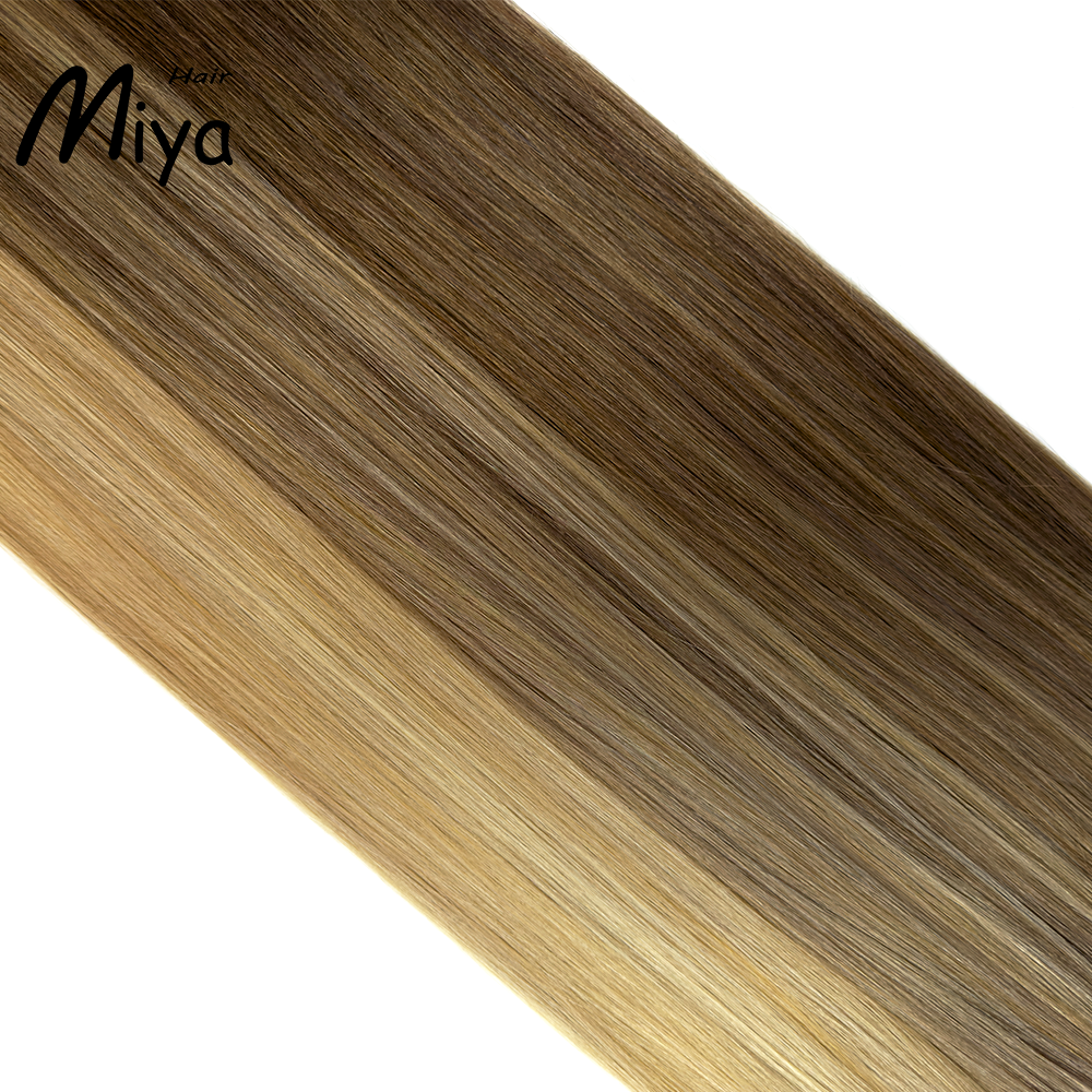 Piano Hair Highlight Hair Best Quality Double Drawn Genius Weft 100% Cuticle Aligned Human Hair From One Donor 18-24inch Hair Extensions