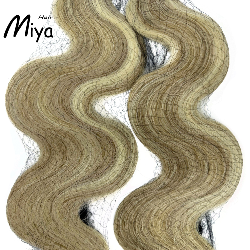 Piano Tape Hair Blonde Highlight Double Line Tape Ins Best Quality Double Drawn 100% Cuticle Aligned Human Hair From One Donor 16-30inch Tape In Hair