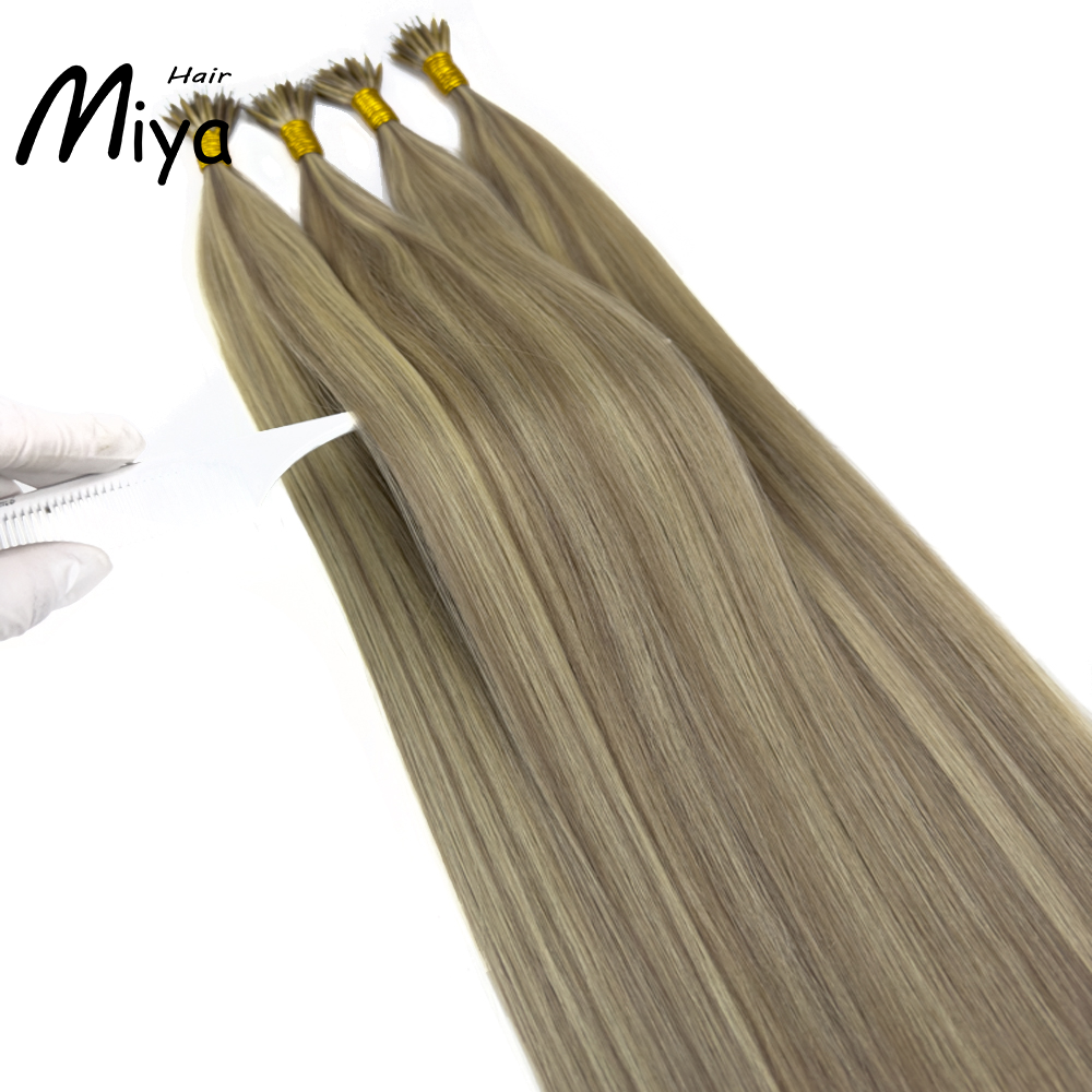 Piano Nano Highlight Virgin Hair Nano Ring Hair Best Quality Double Drawn 100% Cuticle Aligned Human Hair From One Donor 16-30inch Nano Bead Hair Extensions Nano Hair