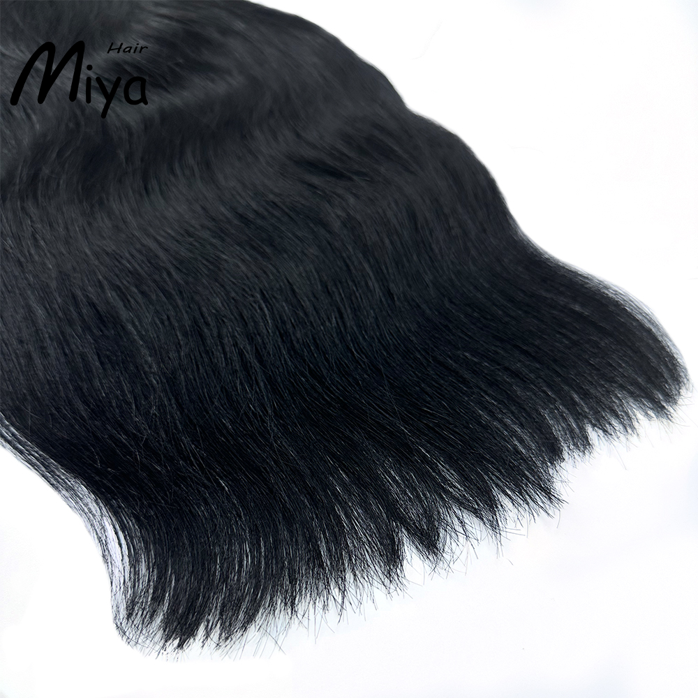 Natural Black Nano Natural Straight Virgin Hair Nano Ring Hair Best Quality Double Drawn 100% Cuticle Aligned Human Hair From One Donor 16-30inch Natural Nano Bead Hair Extensions Nano Hair