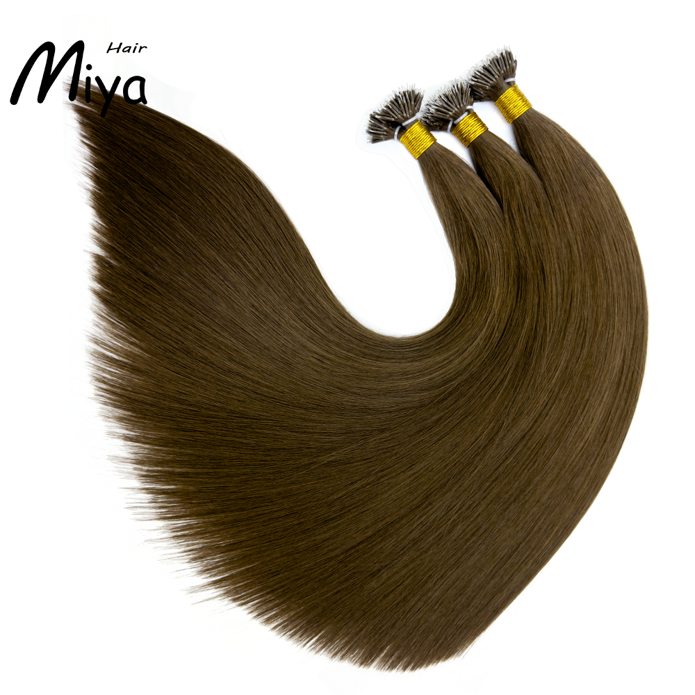 Brown Hair Virgin Hair Nano Ring Hair Best Quality Double Drawn 100% Cuticle Aligned Human Hair From One Donor 16-30inch Nano Bead Hair Extensions Nano Hair