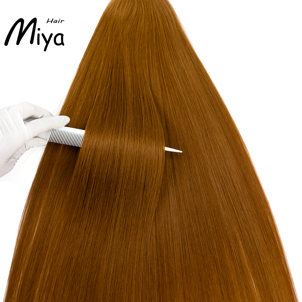 Copper Hair #33 Genius Weft Best Quality Double Drawn 100% Cuticle Aligned Human Hair From One Donor 16-30inch Hair Extensions