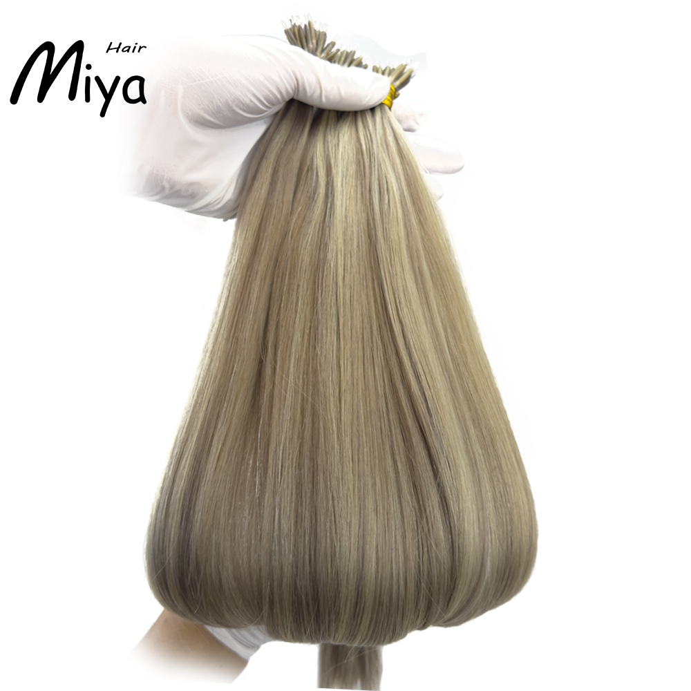 Piano Nano Highlight Virgin Hair Nano Ring Hair Best Quality Double Drawn 100% Cuticle Aligned Human Hair From One Donor 16-30inch Nano Bead Hair Extensions Nano Hair