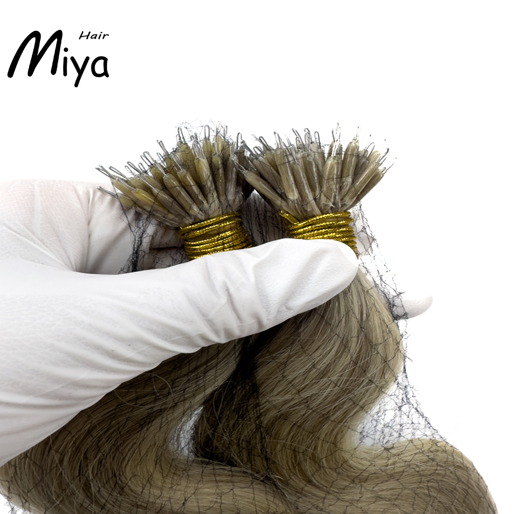 Piano Hair Highlight Virgin Hair Body Wave Nano Ring Hair Best Quality Double Drawn 100% Cuticle Aligned Human Hair From One Donor 16-30inch Nano Bead Hair Extensions Nano Hair
