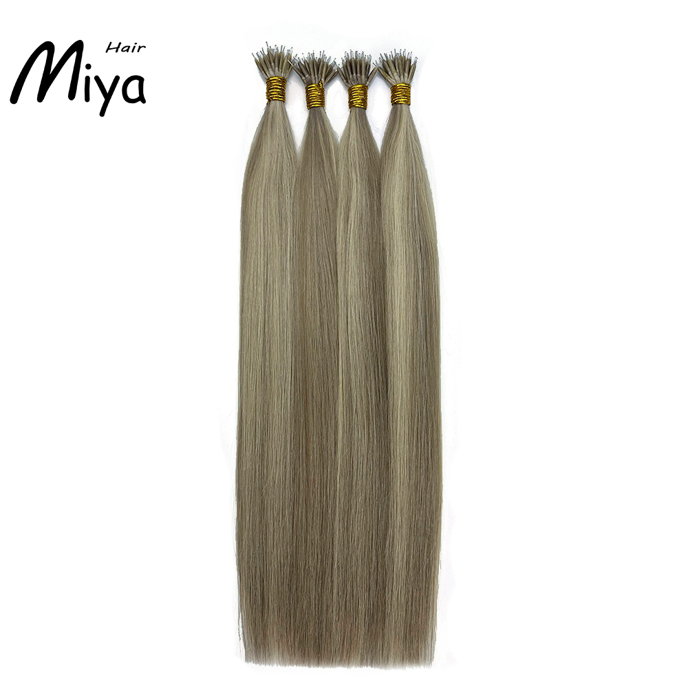Piano Nano Highlight Hair Virgin Hair Nano Ring Hair Best Quality Double Drawn 100% Cuticle Aligned Human Hair From One Donor 16-30inch Nano Bead Hair Extensions Nano Hair