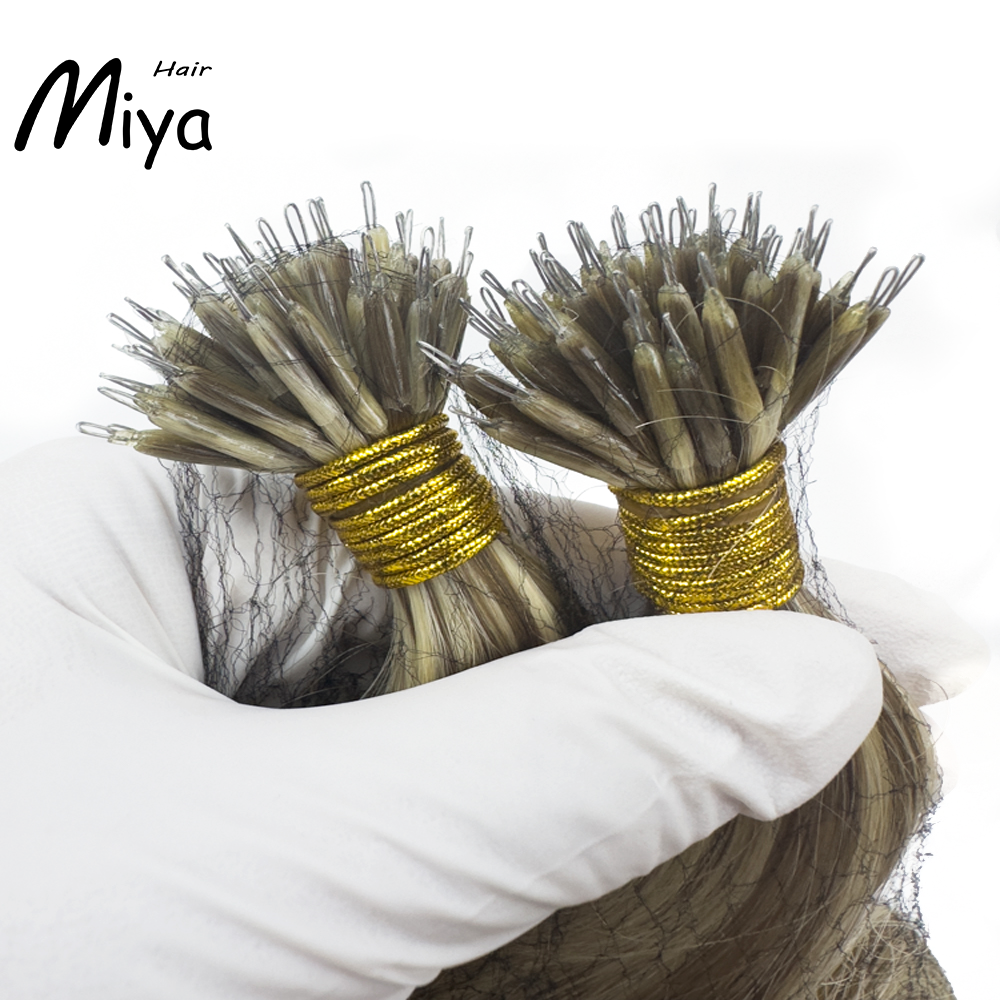 Piano Nano Highlight Virgin Hair Body Wave Nano Ring Hair Best Quality Double Drawn 100% Cuticle Aligned Human Hair From One Donor 16-30inch Nano Bead Hair Extensions Nano Hair
