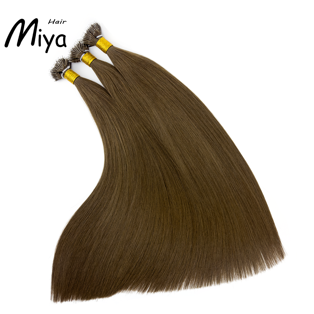 Brown Hair Virgin Hair Nano Ring Hair Best Quality Double Drawn 100% Cuticle Aligned Human Hair From One Donor 16-30inch Nano Bead Hair Extensions Nano Hair