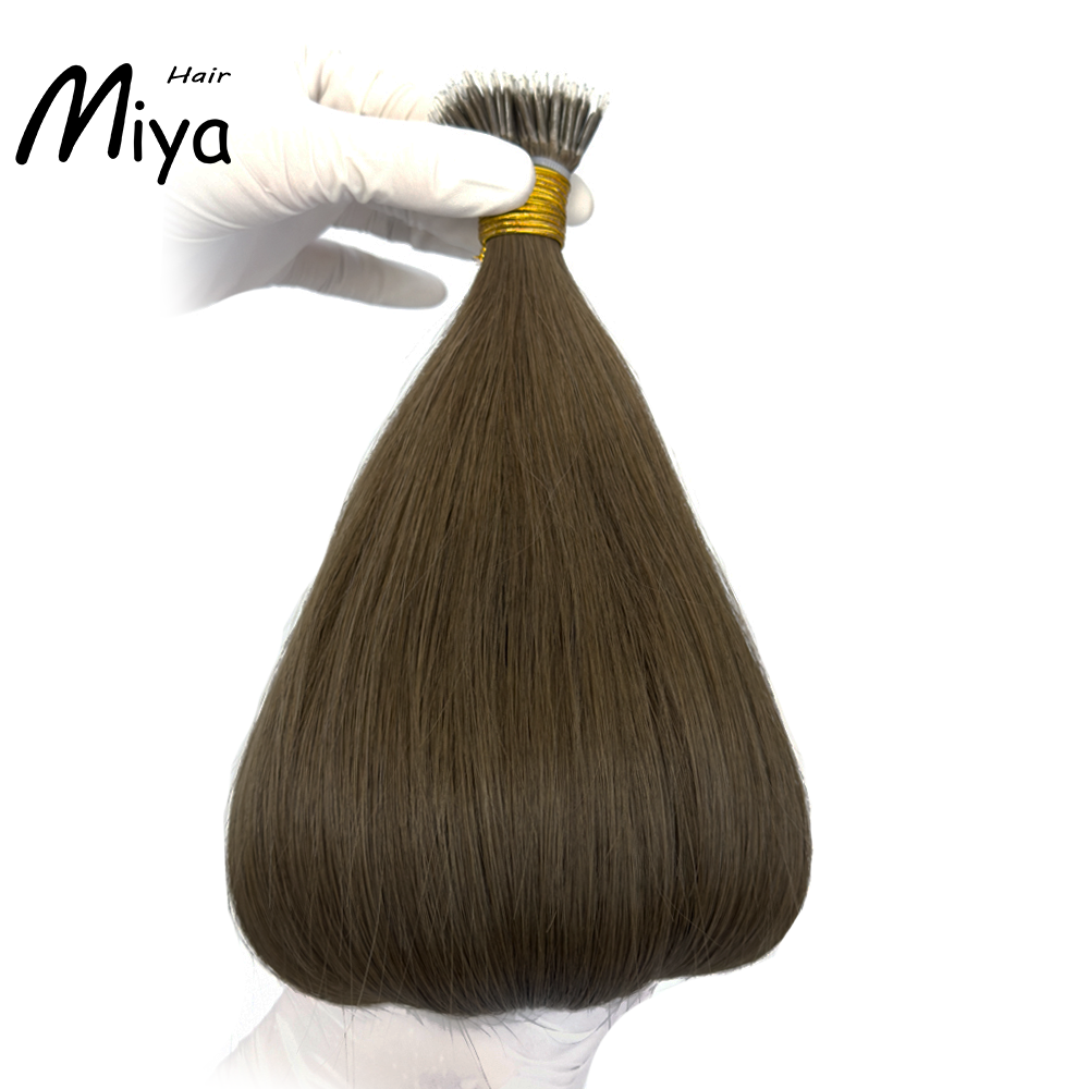 Dark Brown Nano Virgin Hair Nano Ring Hair Best Quality Double Drawn 100% Cuticle Aligned Human Hair From One Donor 16-30inch Nano Bead Hair Extensions Nano Hair