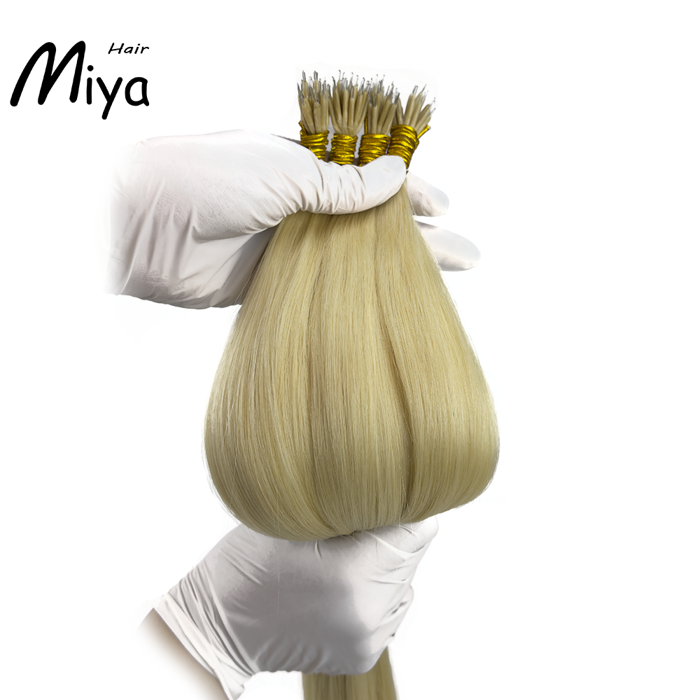 Light Blonde Hair Virgin Hair Nano Ring Hair Best Quality Double Drawn 100% Cuticle Aligned Human Hair From One Donor 16-30inch Nano Bead Hair Extensions Nano Hair