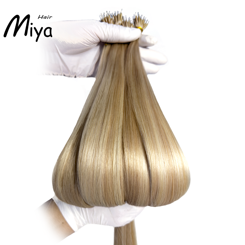 Piano Hair Highlight Virgin Hair Nano Ring Hair Best Quality Double Drawn 100% Cuticle Aligned Human Hair From One Donor 16-30inch Nano Bead Hair Extensions Nano Hair