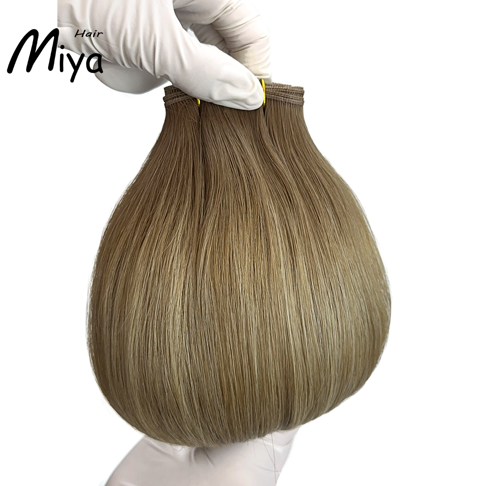 Balayage Hair Ombre Highlight Genius Weft From One Donor Best Quality Double Drawn 100% Cuticle Aligned Human Hair Extensions 16-30inch