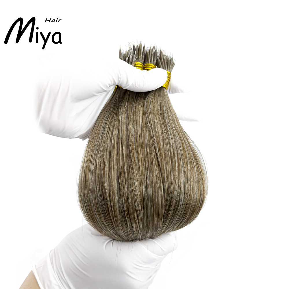 Mixed Hair Virgin Hair Nano Ring Hair Best Quality Double Drawn 100% Cuticle Aligned Human Hair From One Donor 16-30inch Nano Bead Hair Extensions Nano Hair