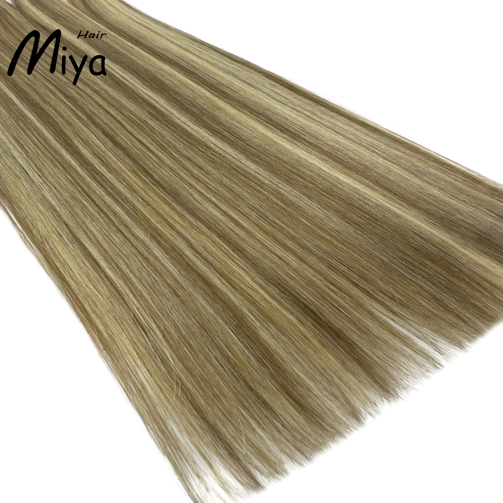 Piano Nano Highlight Virgin Hair Nano Ring Hair Best Quality Double Drawn 100% Cuticle Aligned Human Hair From One Donor 16-30inch Nano Bead Hair Extensions Nano Hair