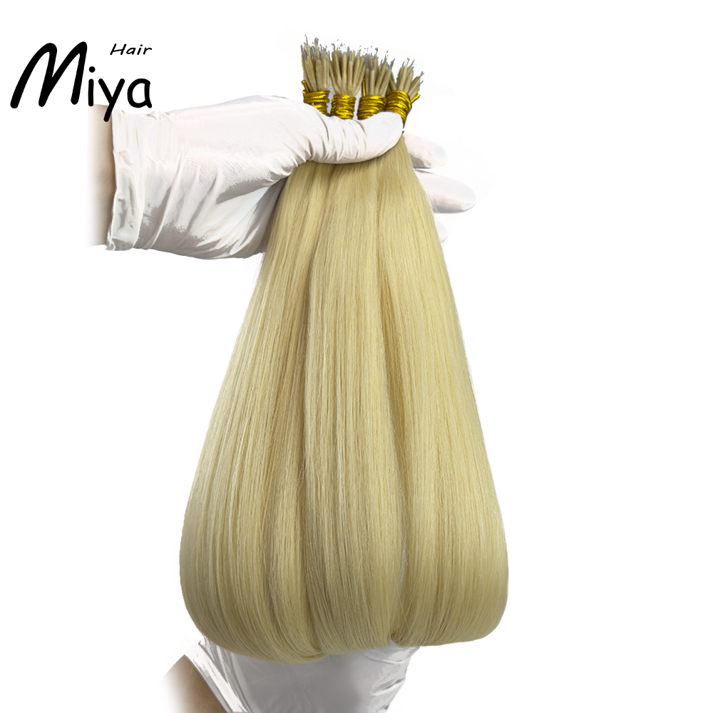 Light Blonde Hair Virgin Hair Nano Ring Hair Best Quality Double Drawn 100% Cuticle Aligned Human Hair From One Donor 16-30inch Nano Bead Hair Extensions Nano Hair