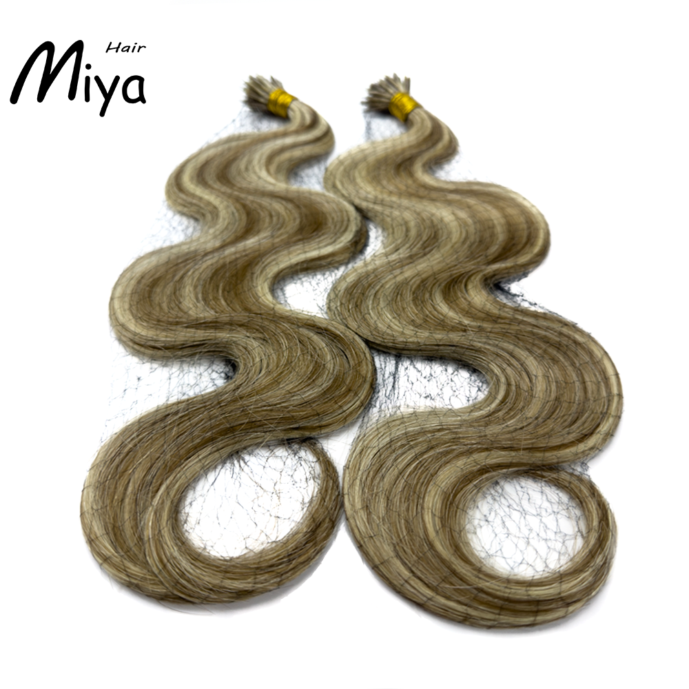 Piano Nano Highlight Virgin Hair Body Wave Nano Ring Hair Best Quality Double Drawn 100% Cuticle Aligned Human Hair From One Donor 16-30inch Nano Bead Hair Extensions Nano Hair
