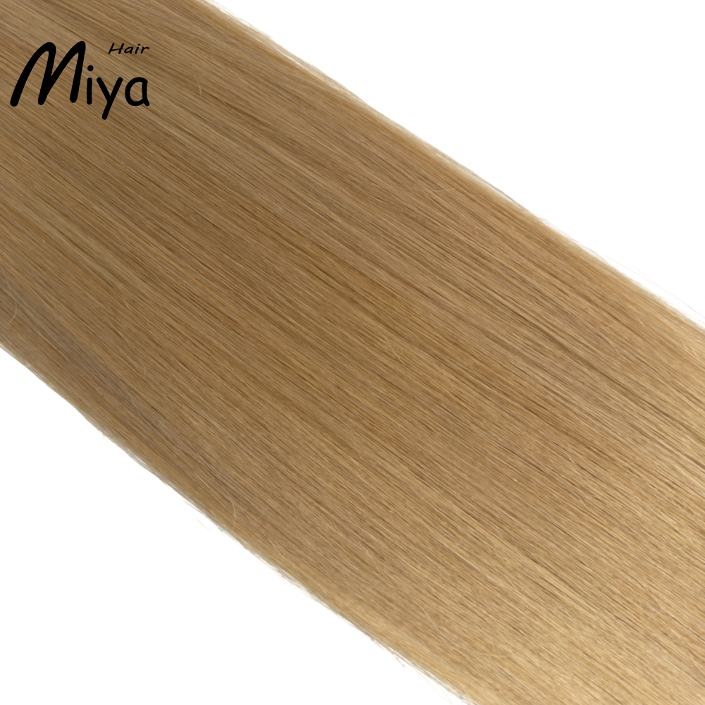 Piano Hair Highlight Blonde Genius Weft Best Quality Double Drawn 100% Cuticle Aligned Human Hair Extensions 16-30inch From One Donor Remy Hair Virgin Hair