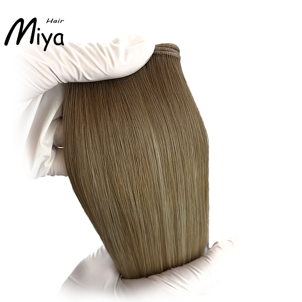 Balayage Hair Ombre Highlight Genius Weft From One Donor Best Quality Double Drawn 100% Cuticle Aligned Human Hair Extensions 16-30inch