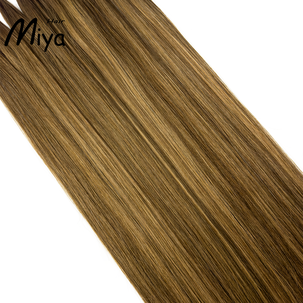 Balayage Hair #RDB Virgin Hair Keratin Hair Best Quality Double Drawn 100% Cuticle Aligned Human Hair From One Donor 16-30inch Flat Tip Hair Unprocessed Hair