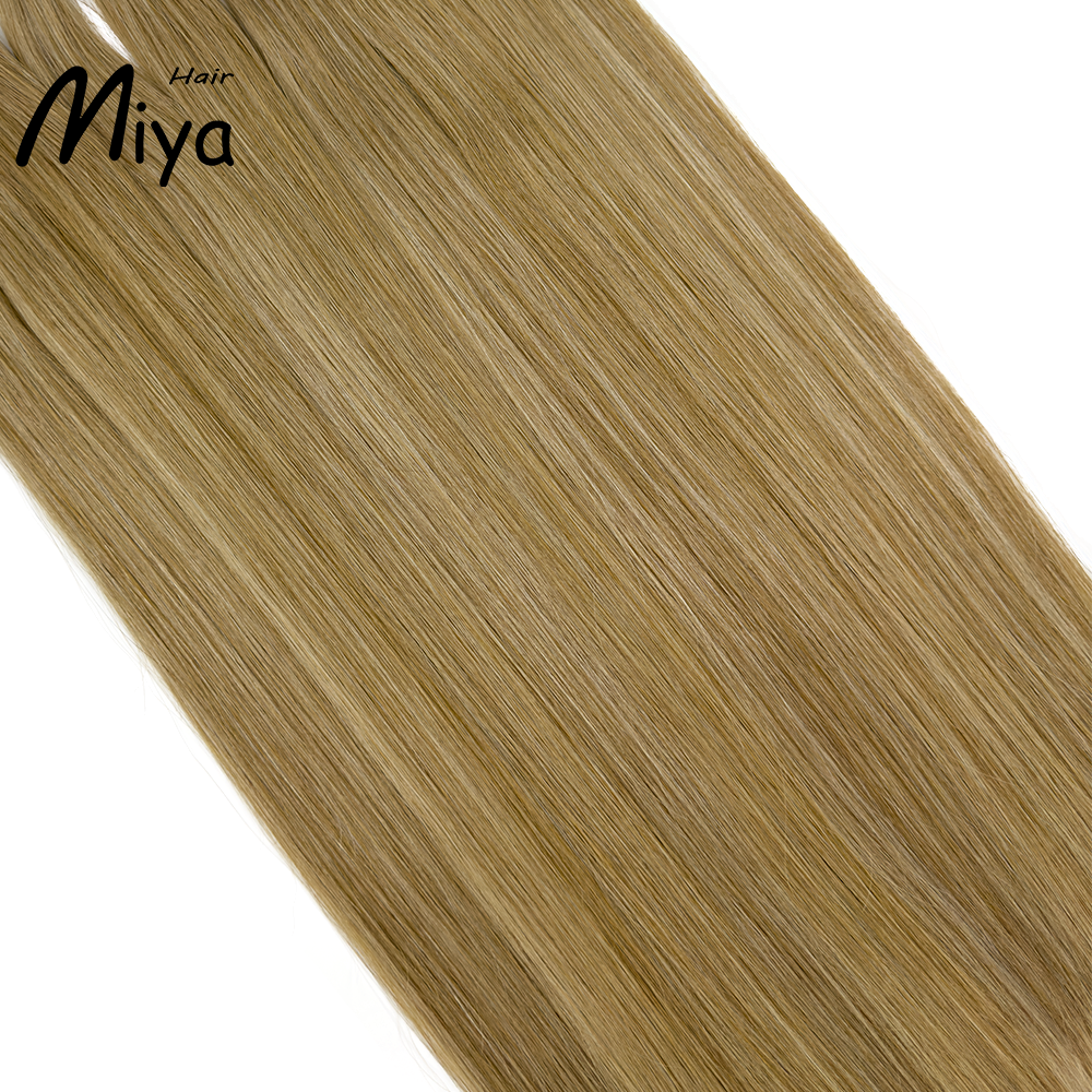 Mixed Hair Brown Hair Keratin Hair Best Quality Double Drawn 100% Cuticle Aligned Human Hair From One Donor 16-30inch Flat Tip Hair Unprocessed Hair