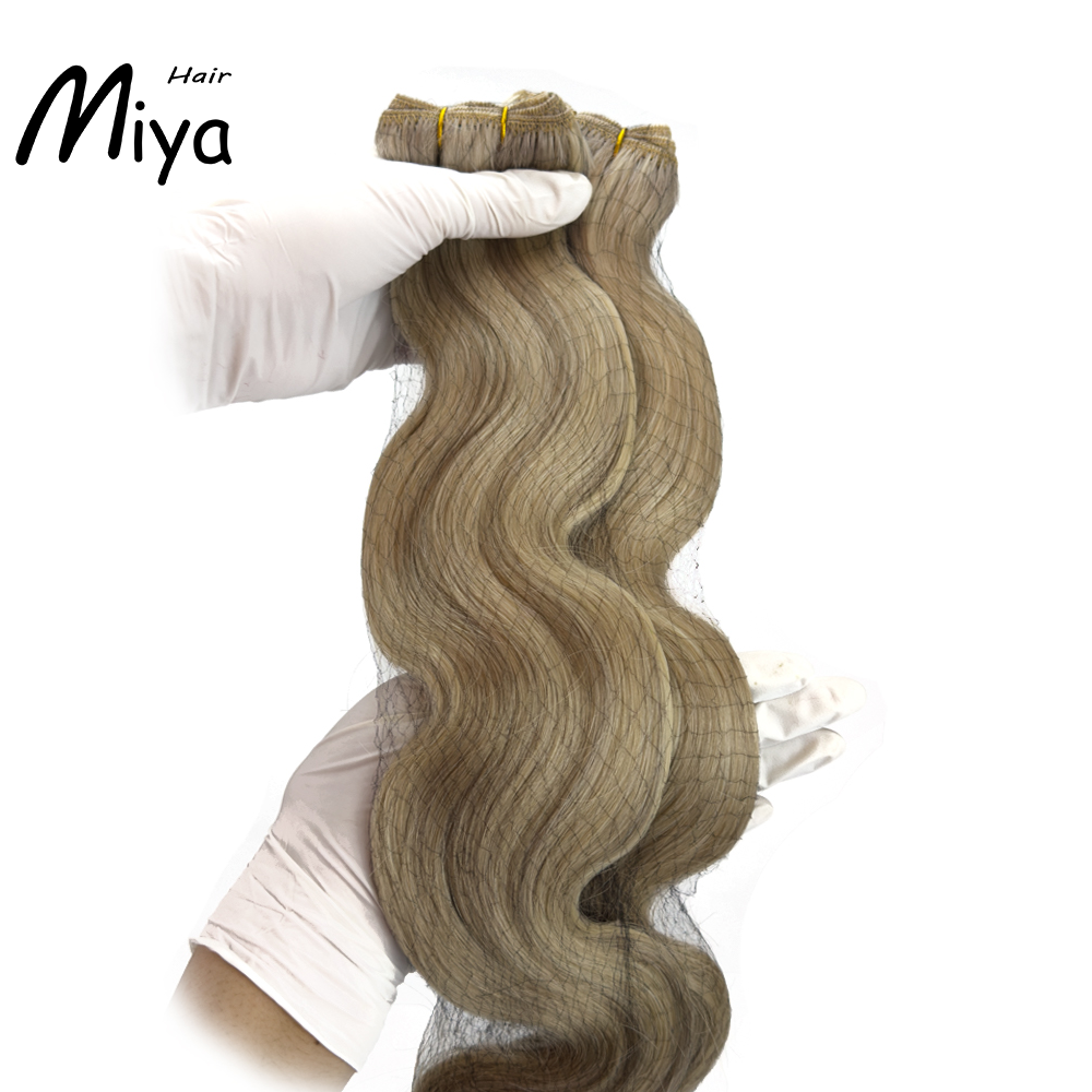 Piano Bundles Highlight Weft Blonde Extensions Body Wave Bundles Best Quality From One Donor Double Drawn 100% Cuticle Aligned Human Hair Extensions Machine Weft Volume Weft Hair Weft Hair Bundles
