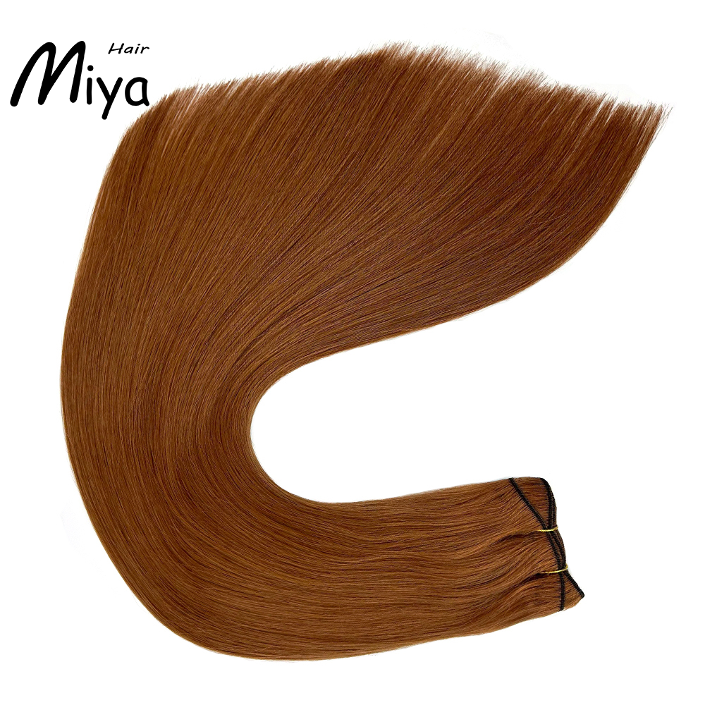 Copper Hair Bundles Copper Bundles Best Quality Double Drawn From One Donor 100% Cuticle Aligned Human Hair Extensions Machine Weft Volume Weft Hair Weft Hair Bundles