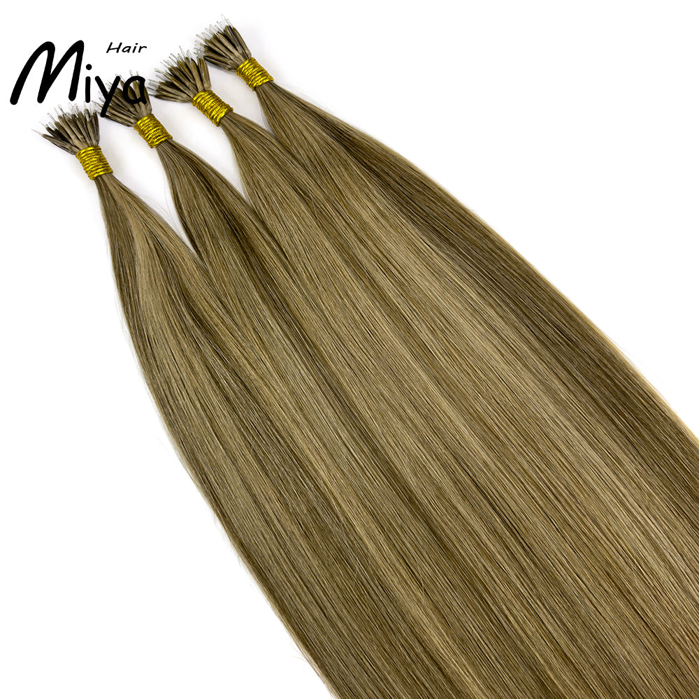 Mixed Nano Virgin Hair Nano Ring Hair Best Quality Double Drawn 100% Cuticle Aligned Human Hair From One Donor 16-30inch Nano Bead Hair Extensions Nano Hair