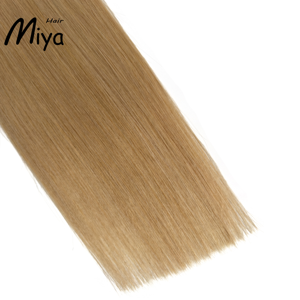 Piano Hair Highlight Blonde Genius Weft Best Quality Double Drawn 100% Cuticle Aligned Human Hair Extensions 16-30inch From One Donor Remy Hair Virgin Hair