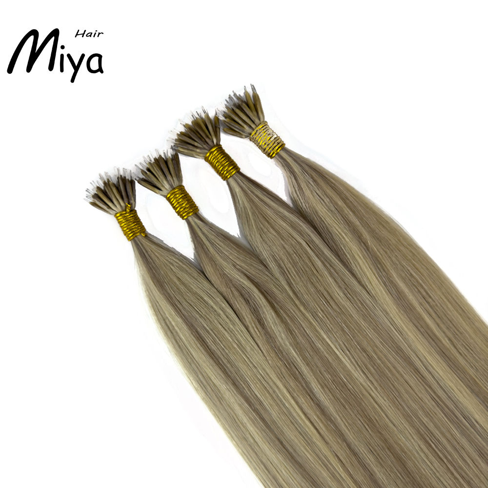 Piano Nano Highlight Virgin Hair Nano Ring Hair Best Quality Double Drawn 100% Cuticle Aligned Human Hair From One Donor 16-30inch Nano Bead Hair Extensions Nano Hair