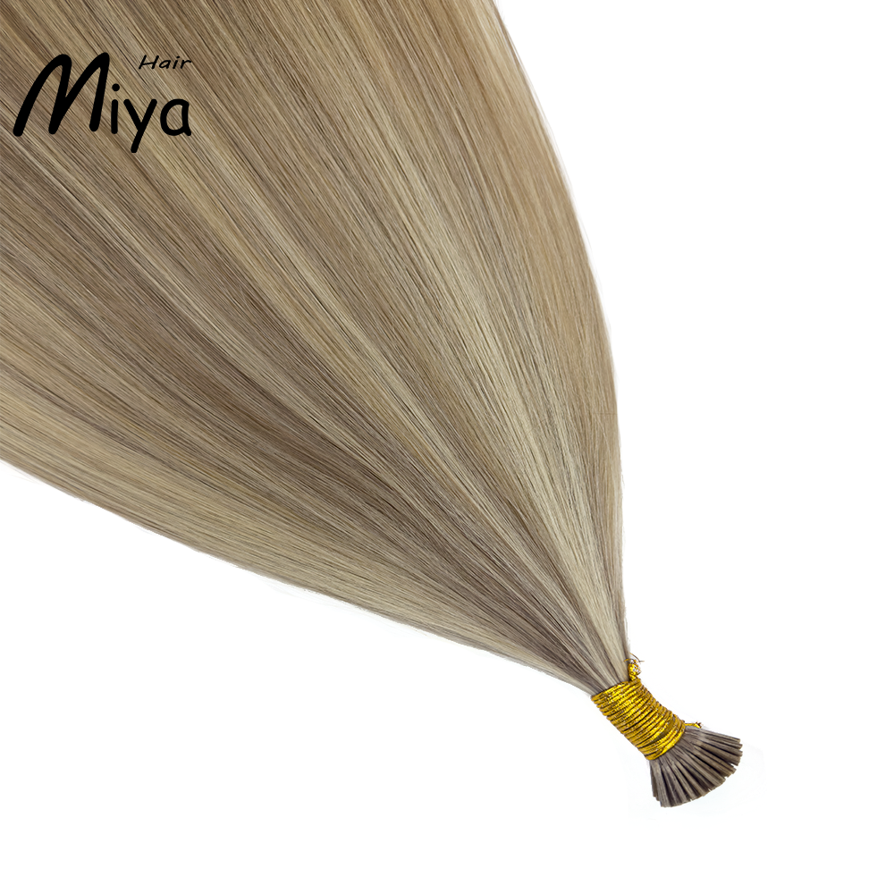 Piano Blonde Highlight I Tip Hair Best Quality Double Drawn 100% Cuticle Aligned Human Hair From One Donor 16-30inch Virgin Hair