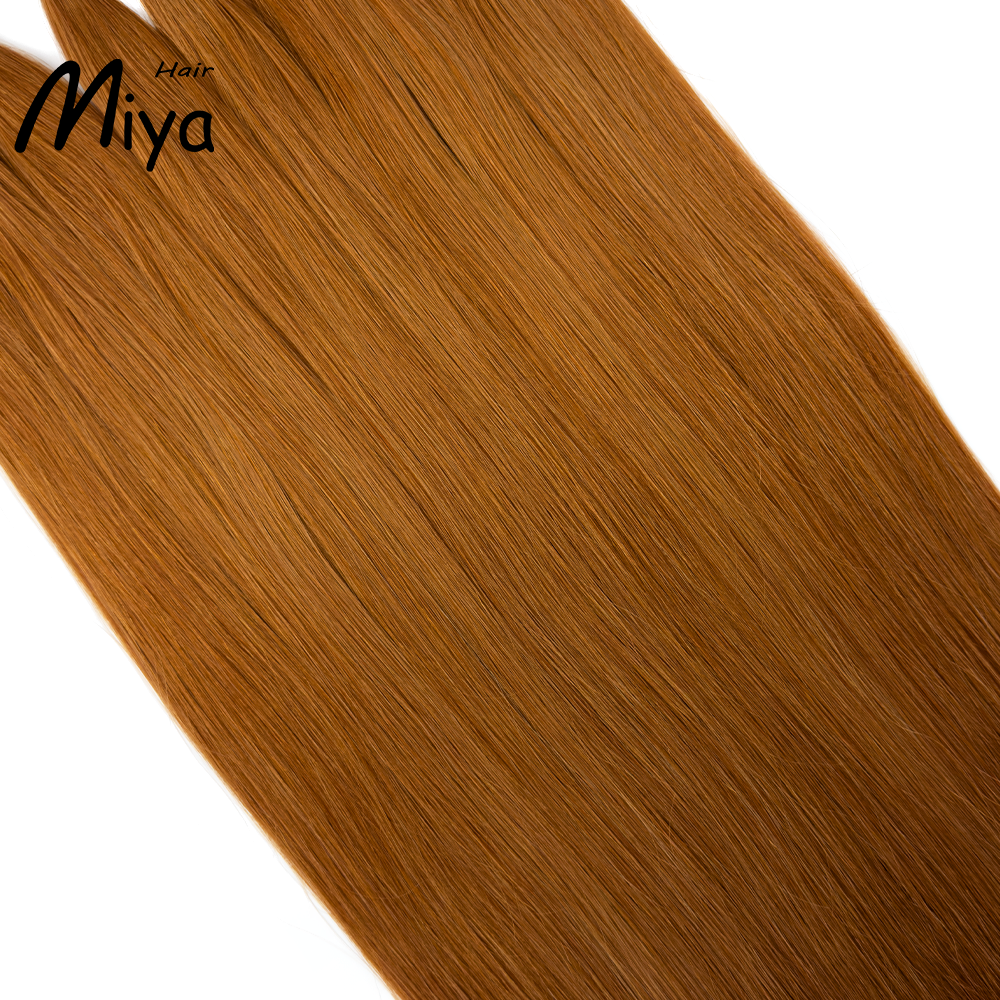 Copper Hair Keratin Hair Best Quality Double Drawn 100% Cuticle Aligned Human Hair From One Donor 16-30inch Virgin Hair Flat Tip Hair Unprocessed Hair