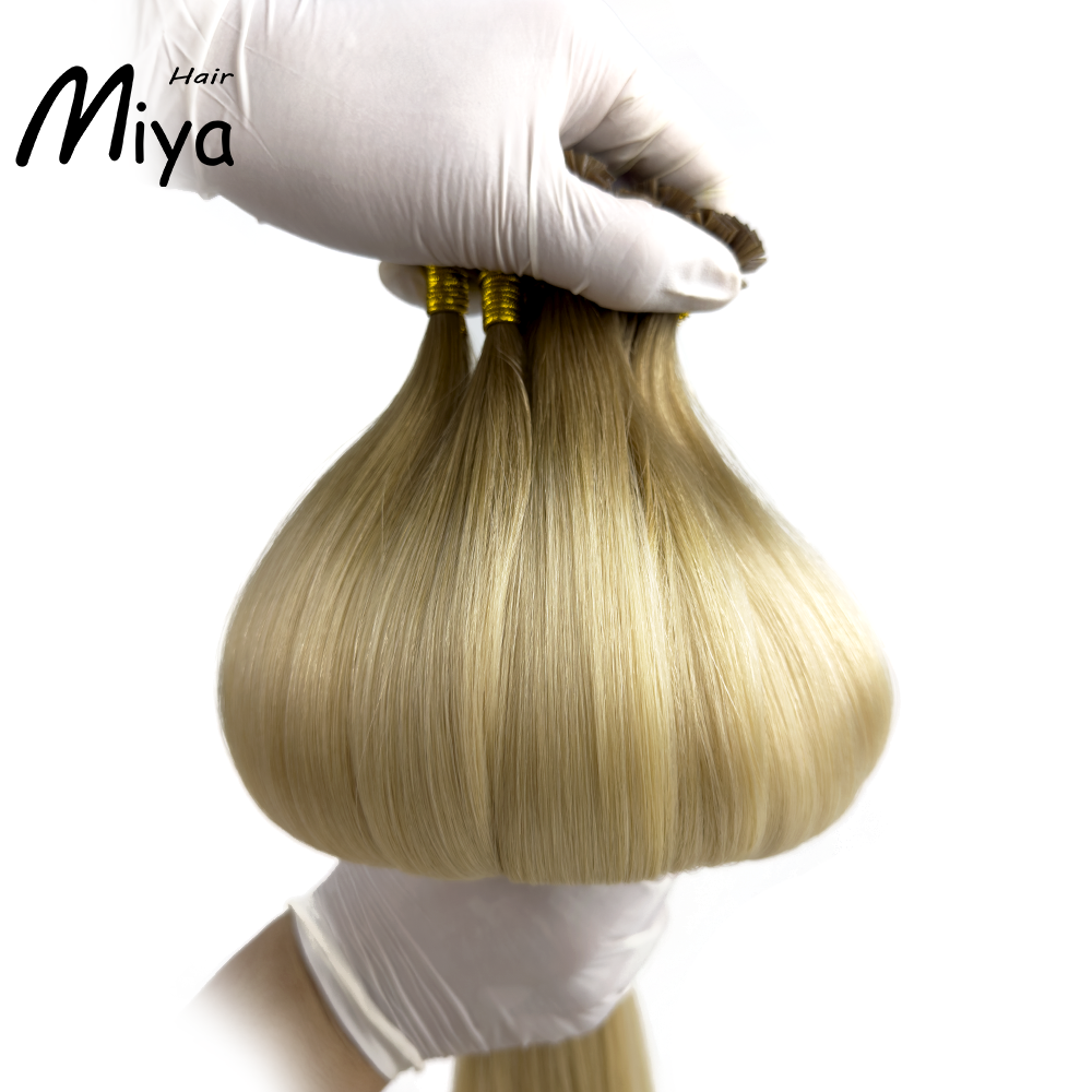 Ombre Extensions Blonde Keratin Hair Best Quality Double drawn 100% Cuticle Aligned Human Hair From One Donor 16-30inch Flat Tip Hair Unprocessed Hair