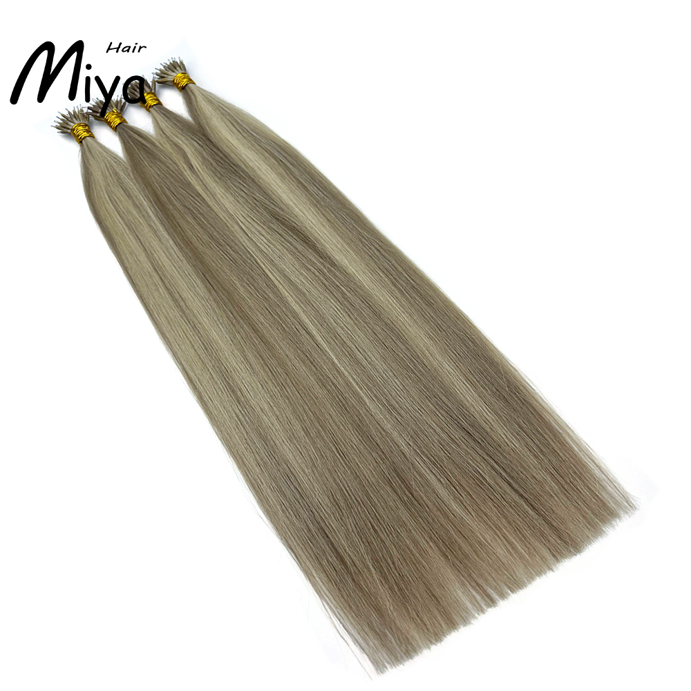 Piano Nano Highlight Hair Virgin Hair Nano Ring Hair Best Quality Double Drawn 100% Cuticle Aligned Human Hair From One Donor 16-30inch Nano Bead Hair Extensions Nano Hair