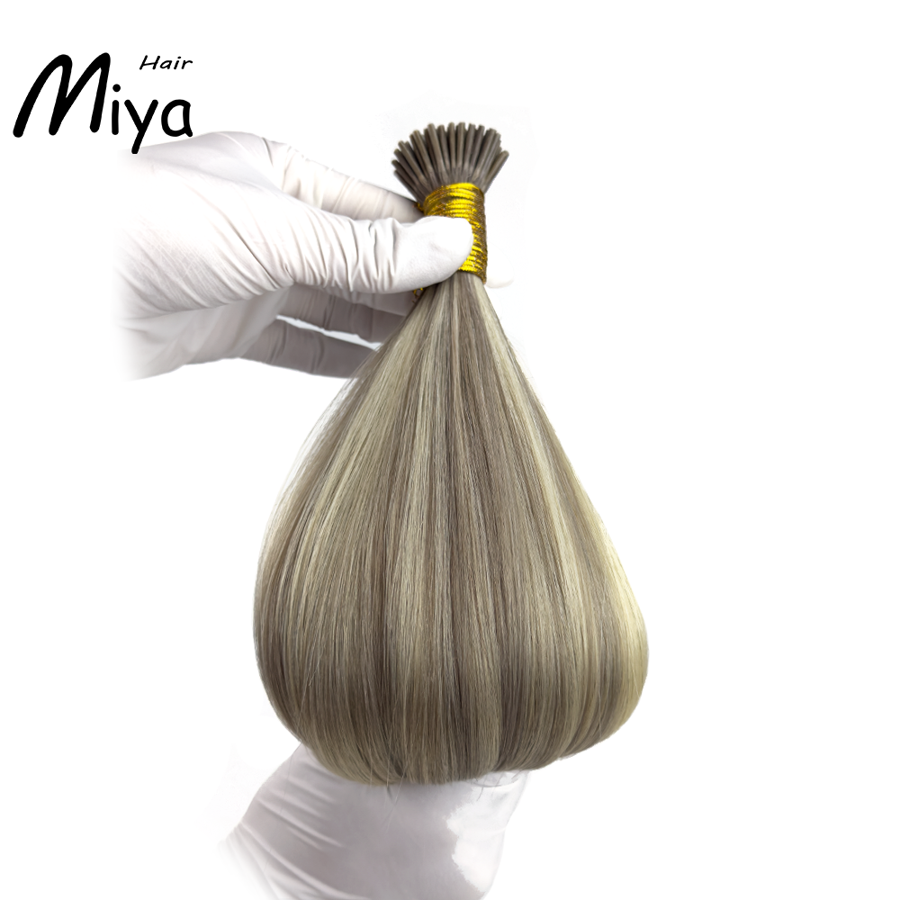 Piano Blonde Highlight I Tip Hair Best Quality Double Drawn 100% Cuticle Aligned Human Hair From One Donor 16-30inch Virgin Hair