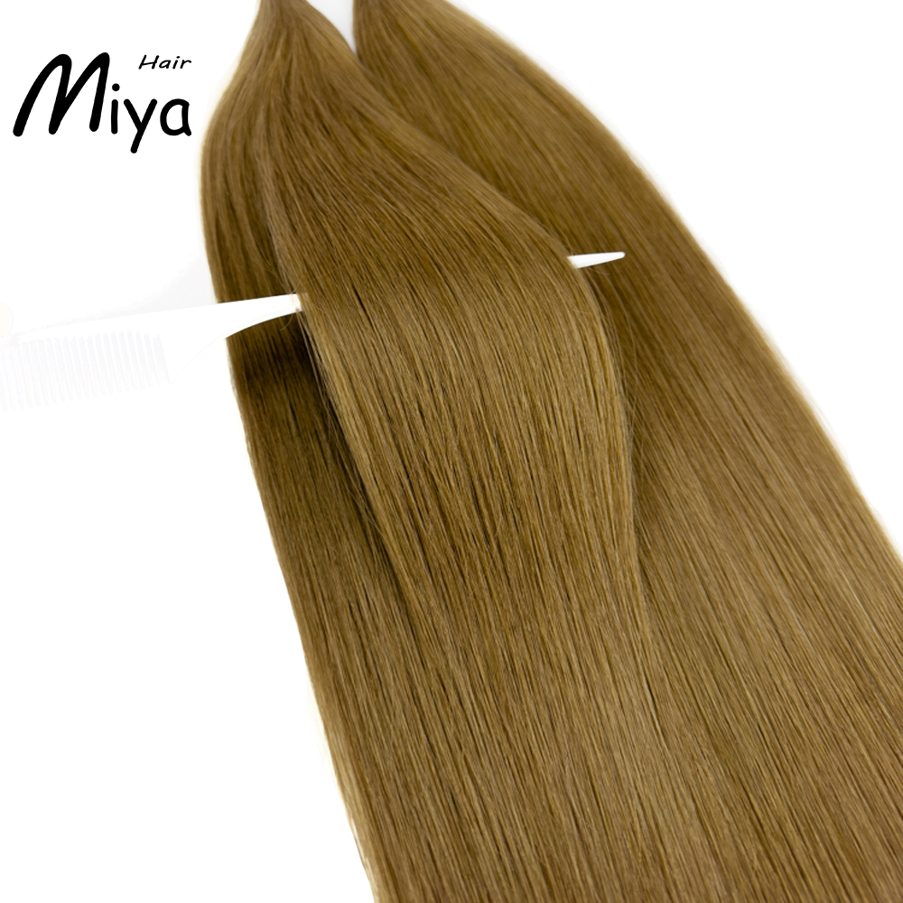 Light Brown Nano Virgin Hair Nano Ring Hair Best Quality Double Drawn 100% Cuticle Aligned Human Hair From One Donor 16-30inch Nano Bead Hair Extensions Nano Hair