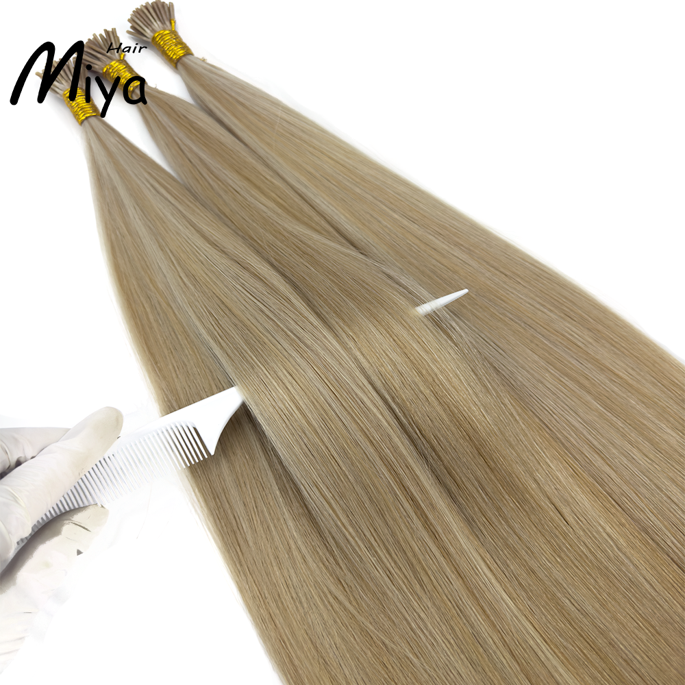 Piano Hair Blonde Highlight I Tip Hair Best Quality Double Drawn 100% Cuticle Aligned Human Hair From One Donor 16-30inch Virgin Hair